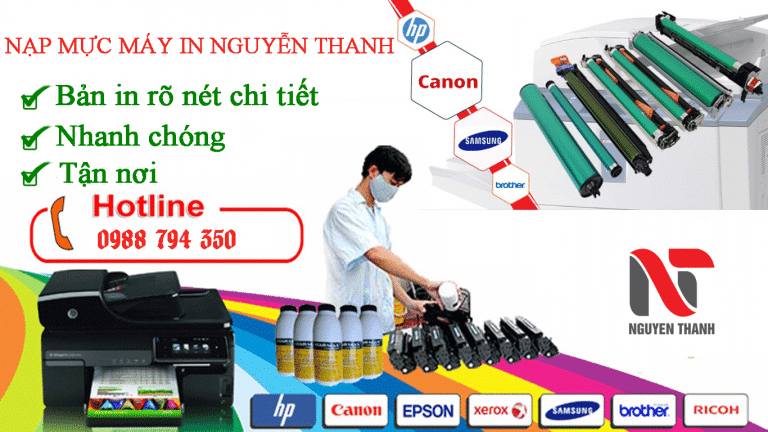 Sửa chữa, nạp mực MÁY IN tận nơi tại Diên Khánh| Cty Nguyễn Thanh